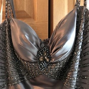 Full length mermaid gown